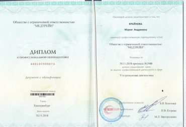 Ультразвуковая диагностика 