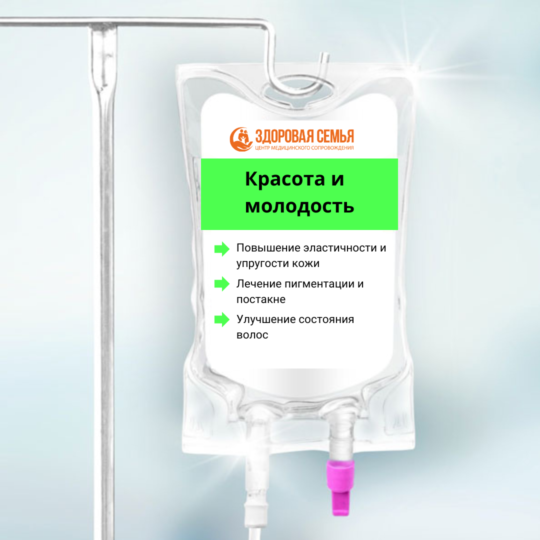 Капельница Красота и молодость